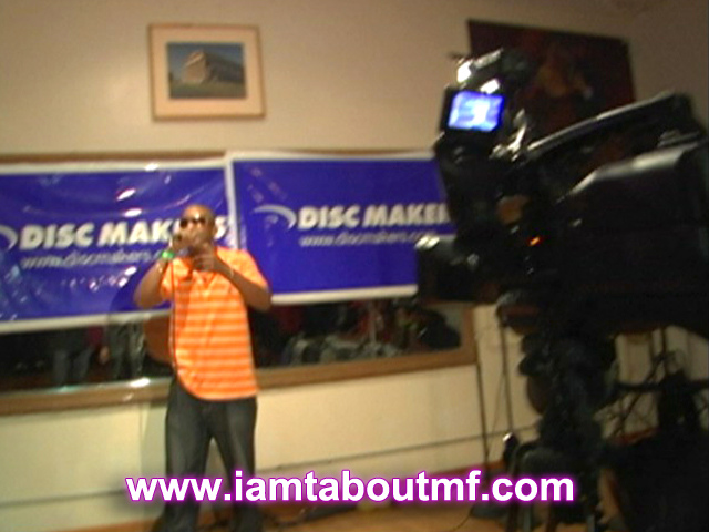 Tabou TMF aka Undefinable One performing live on stage at Lafayette Grill in NYC