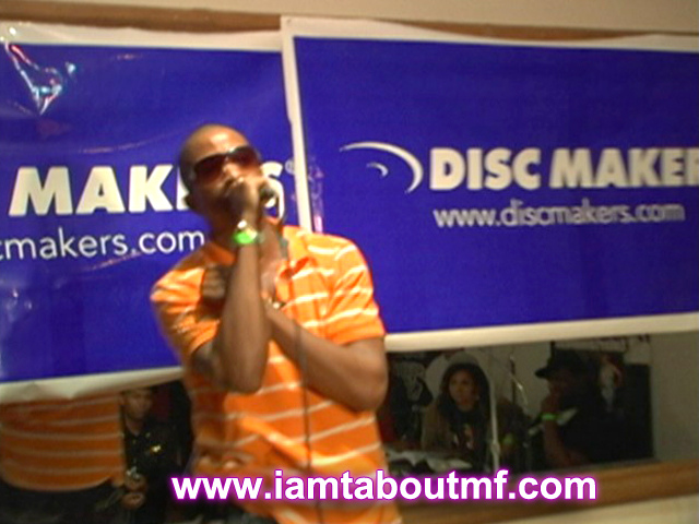 Tabou TMF aka Undefinable One performing live on stage at Lafayette Grill in NYC