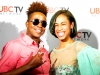 Bronx Artists Tabou TMF & Wisdom Natural on the red carpet at UBCTV's Lights Of Harlem TV Show - Photo By Always Beo